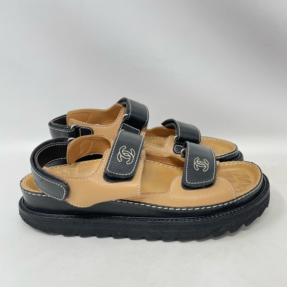 Chanel Dad Sandals Vintage 1999 - Picture 4 of 13
